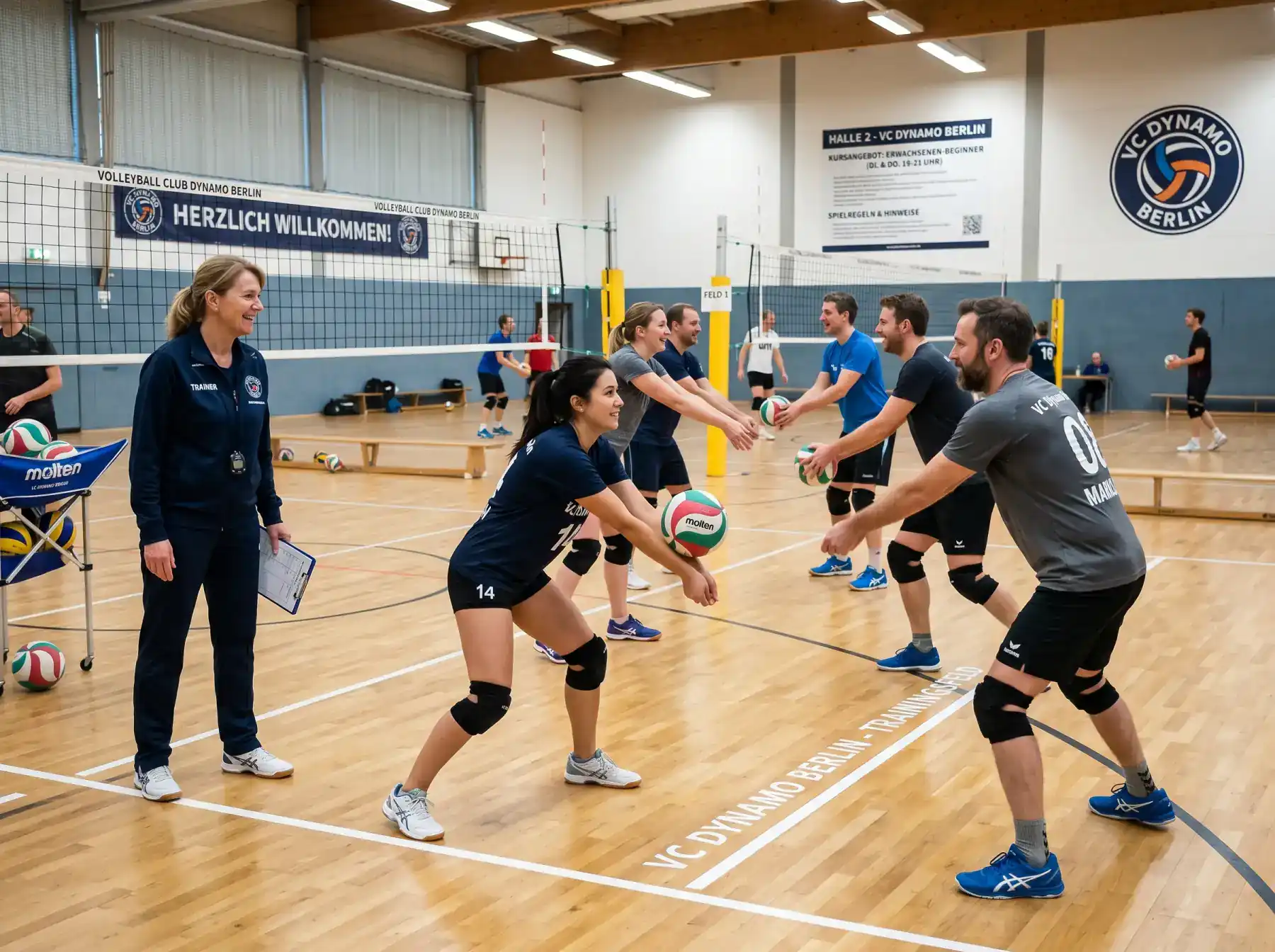 Volleyball-Verein finden: Suche, Probetraining & Einstieg | Vollero